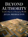 Beyond Authority (eBook): Leadership in a Changing World